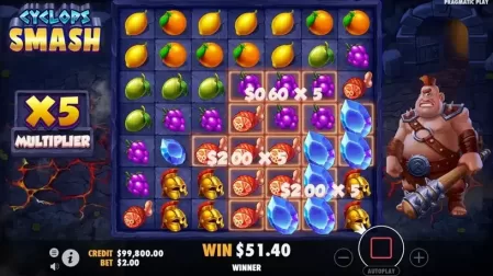 Cyclops Smash slot screenshot 5