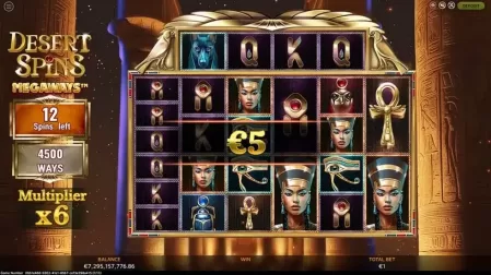 Desert Spins Megaways slot screenshot 2