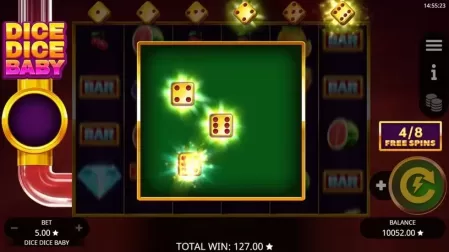 Dice Dice Baby slot screenshot 5