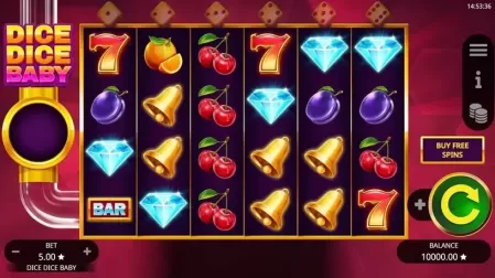 Dice Dice Baby slot screenshot 1