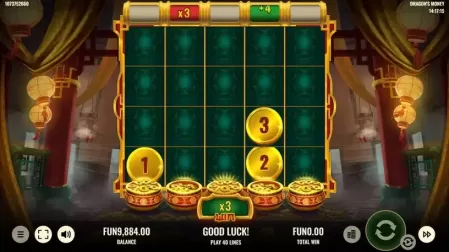 Dragon's Money slot screenshot 4