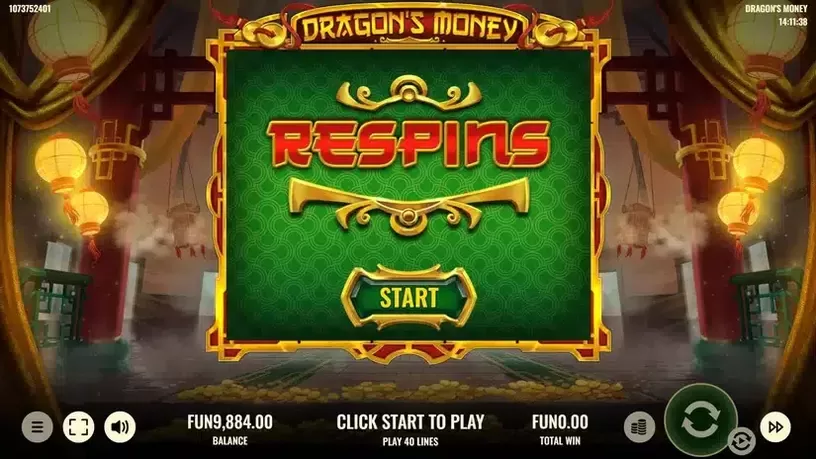 Dragon's Money slot screenshot 3