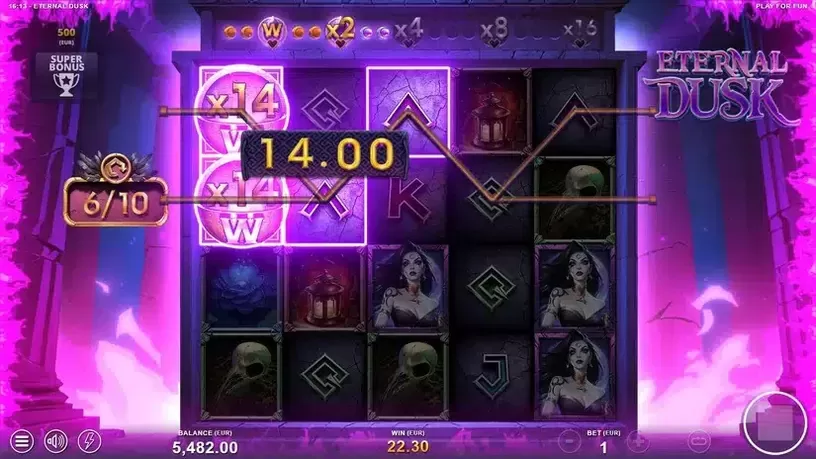 Eternal Dusk slot screenshot 5