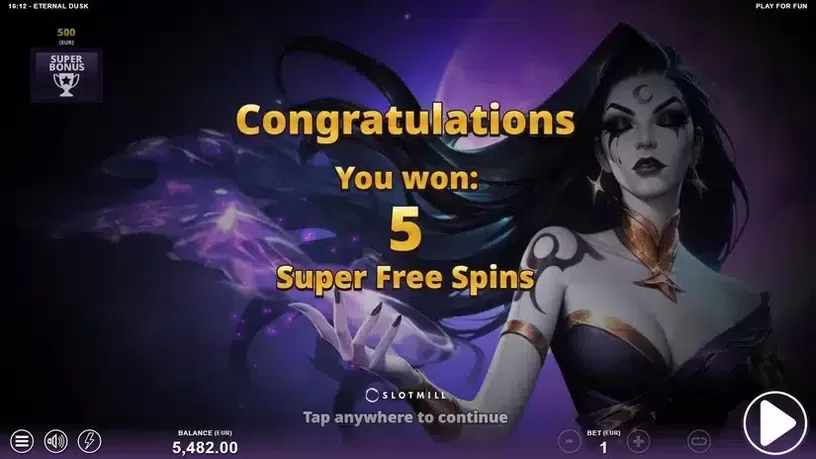 Eternal Dusk slot screenshot 4