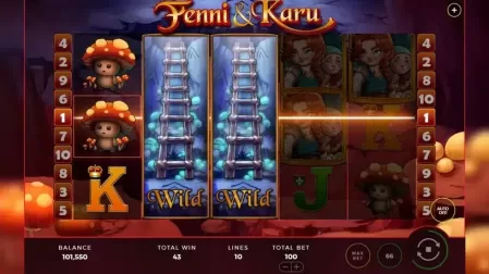 Fenni & Karu slot screenshot 3