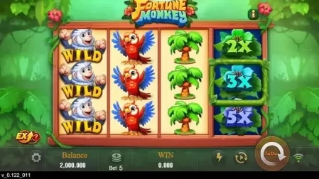 Forfune Monkey slot screenshot 1