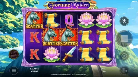 Fortune Maiden slot screenshot 2