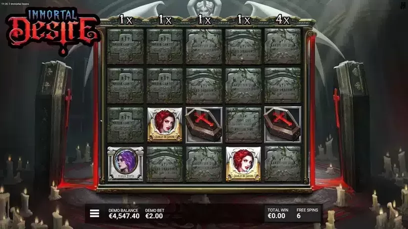 Immortal Desire slot screenshot 7