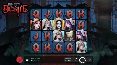 Immortal Desire slot screenshot 1