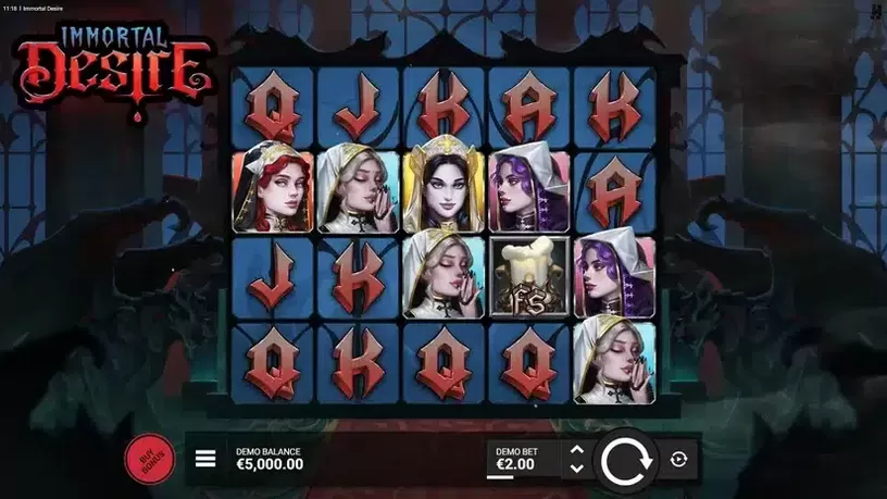 Immortal Desire slot screenshot 1