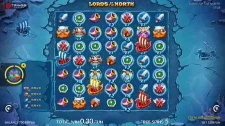 Lords of the North slot screenshot 4