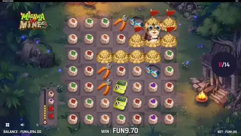 Magawa vs Mines slot screenshot 5