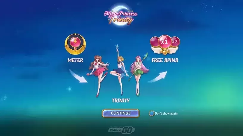 Moon Princess Trinity slot screenshot 2