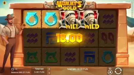 Mummy’s Gold slot screenshot 3