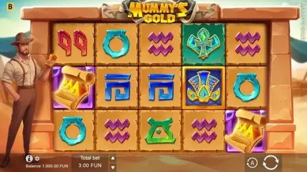 Mummy’s Gold slot screenshot 1