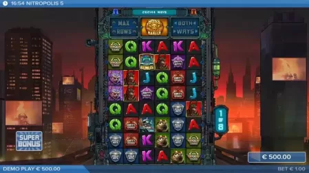 Nitropolis 5 slot screenshot 4