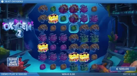 Oxygen 2 slot screenshot 2