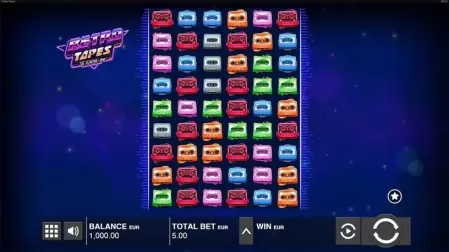 Retro Tapes slot screenshot 1