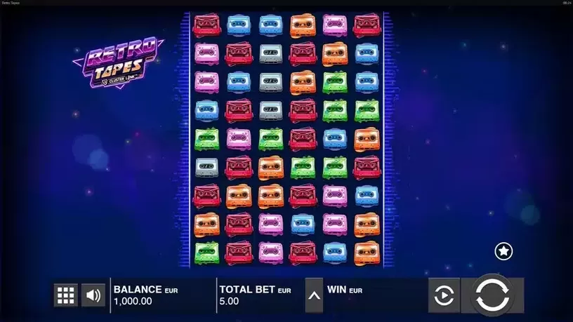 Retro Tapes slot screenshot 1