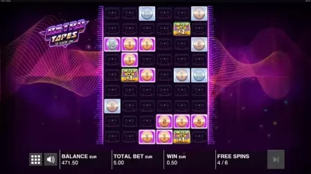 Retro Tapes slot screenshot 5