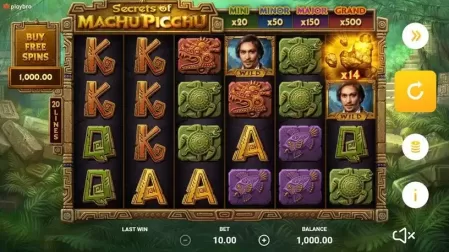 Secrets of Machu Picchu slot screenshot 1