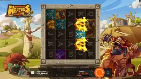 Strength of Hercule slot screenshot 3