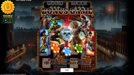 Vegas is Dead: Battle Arena slot screenshot 2