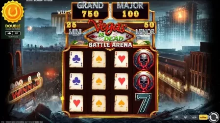 Vegas is Dead: Battle Arena slot screenshot 1