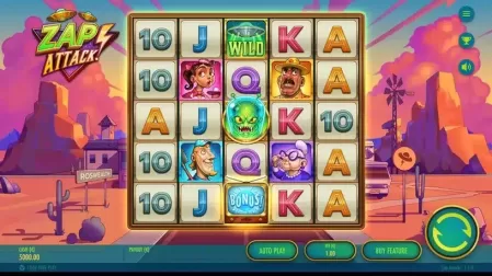 Zap Attack slot screenshot 1