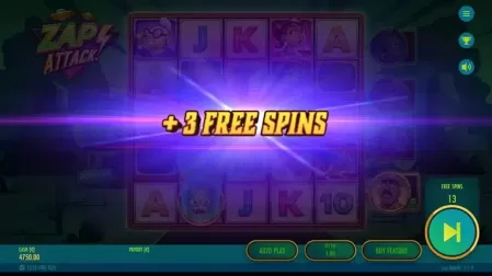 Zap Attack slot screenshot 4