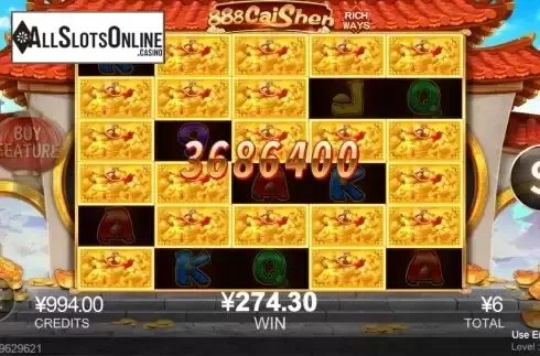 Big Win screen 2