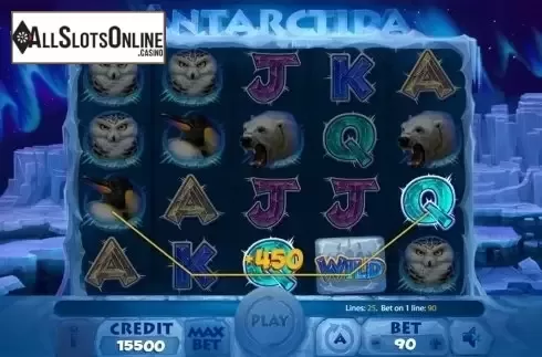 Game workflow 4. Antarctida from X Card