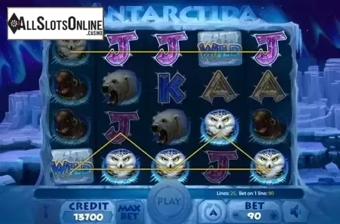 Game workflow 2. Antarctida from X Card