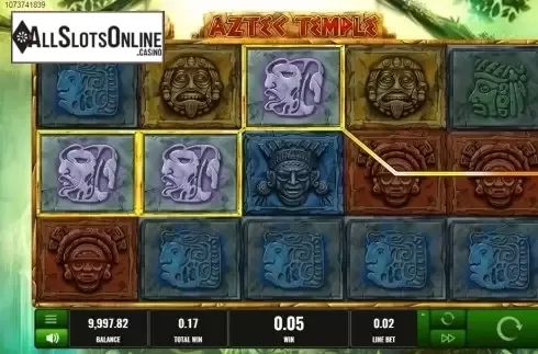 Win screen. Aztec Temple (Platipus) from Platipus