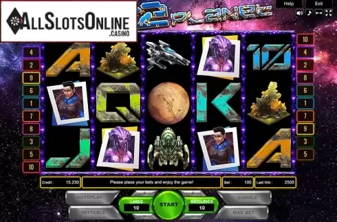 Reel Screen. Back 2 Planet from Platin Gaming