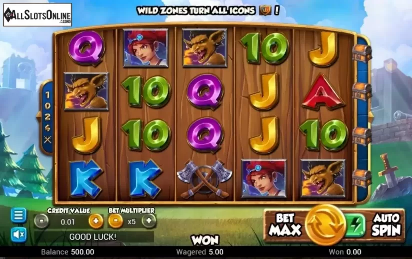 Reel Screen. Battle Heroes from Swintt