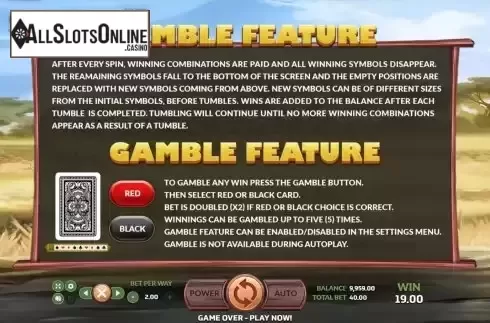 Risk game screen