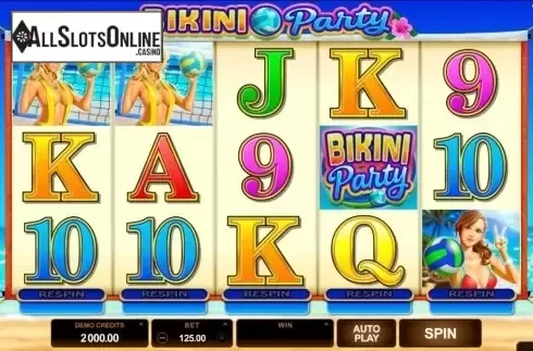 Screen6. Bikini Party (Microgaming) from Microgaming
