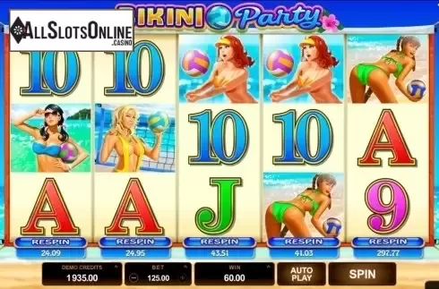 Screen7. Bikini Party (Microgaming) from Microgaming