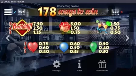Birthday! slot screenshot 2
