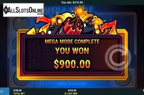 Win screen
