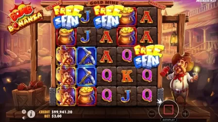 Bomb Bonanza slot screenshot 4