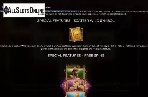 Scatter wild screen