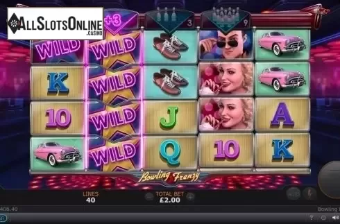 Reel Screen. Bowling Frenzy from SUNFOX Games