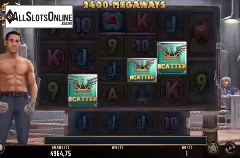 Free Spins Win Screen