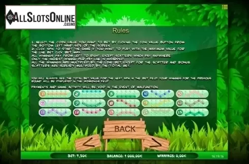 Screen6. Bug's World from iSoftBet
