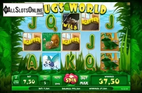 Screen9. Bug's World from iSoftBet