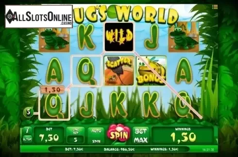 Screen8. Bug's World from iSoftBet