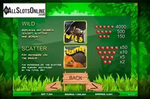 Screen3. Bug's World from iSoftBet