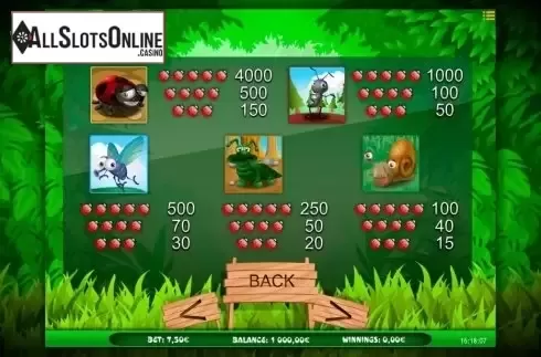 Screen4. Bug's World from iSoftBet